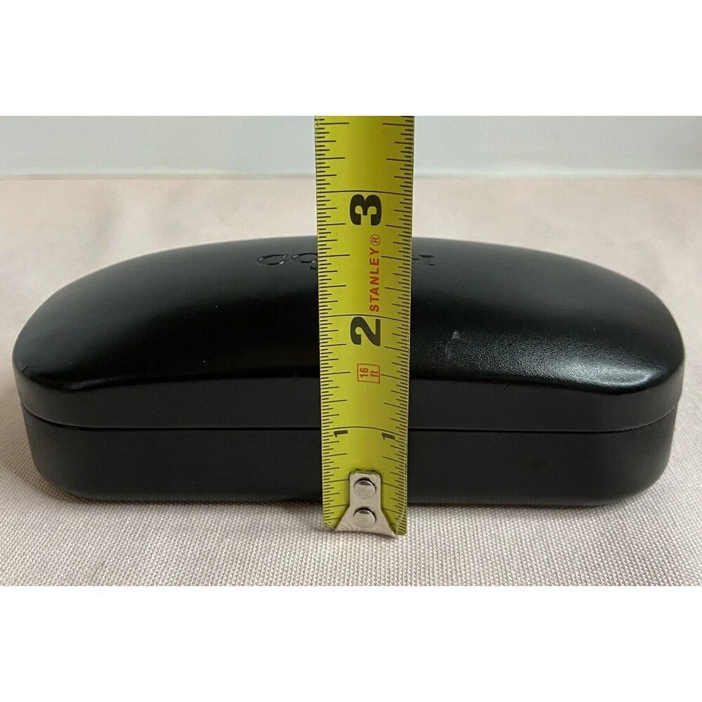 Coach New York Black Hard  Sunglass Eyeglass Case Holder